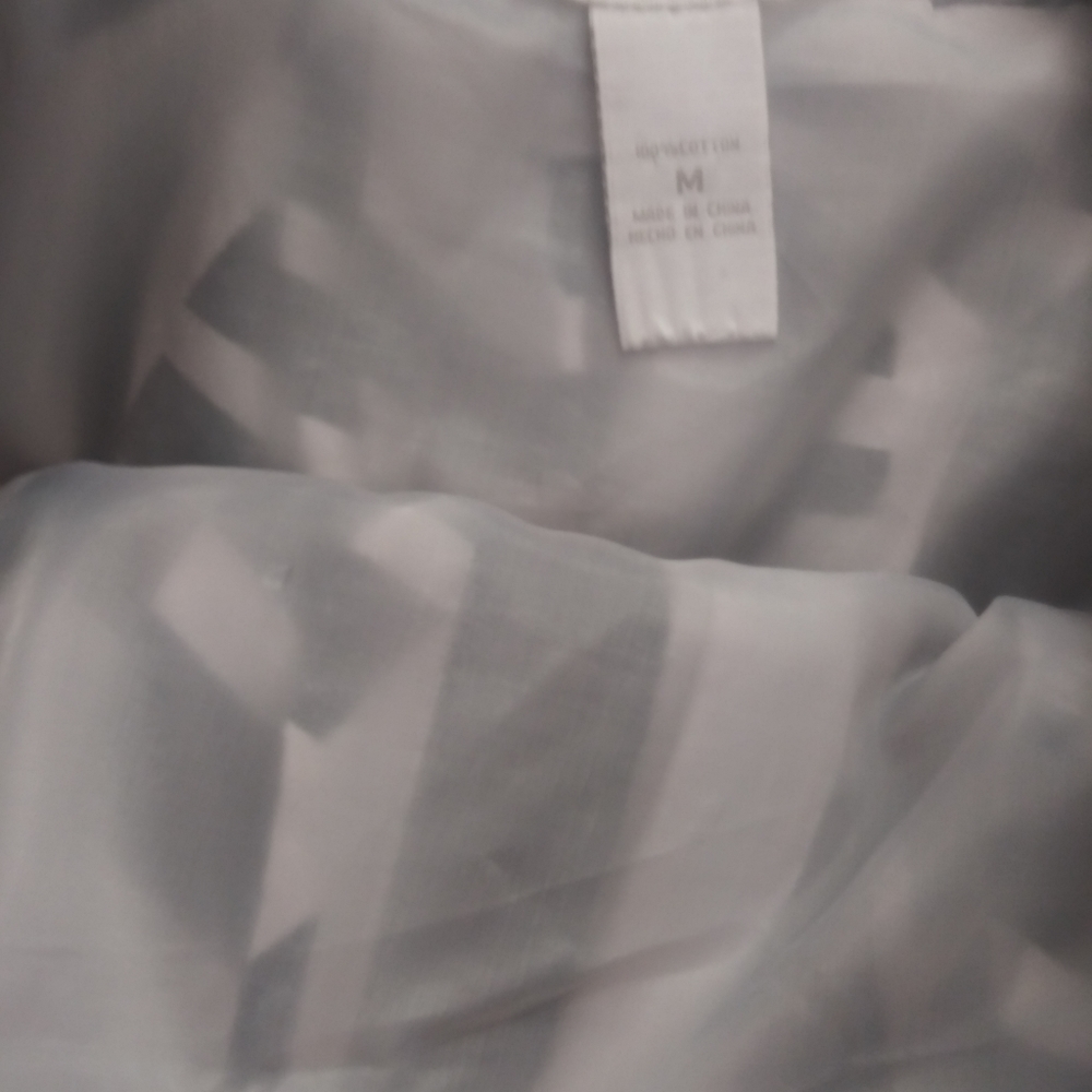 Connection 18 black/white pattern cotton skirt - Picture 5 of 6